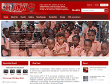 Tablet Screenshot of haitianorphans.com